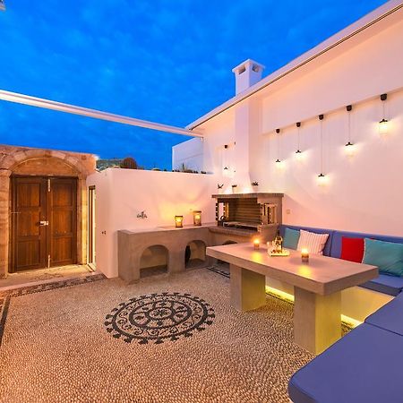 Lindos Allure Villa With Jacuzzi And Acropolis View!!! الغرفة الصورة