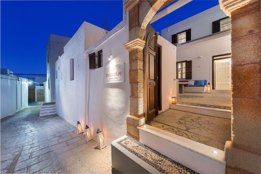 Lindos Allure Villa With Jacuzzi And Acropolis View!!! الغرفة الصورة