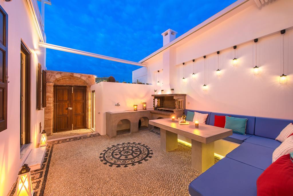 Lindos Allure Villa With Jacuzzi And Acropolis View!!! الغرفة الصورة
